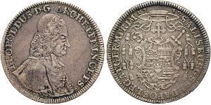 1 Thaler Habsburg Empire (1526-1804) Plata 