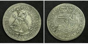 1 Thaler Habsburg Empire (1526-1804) Plata Leopoldo V de Habsburgo (1586 – 1632)