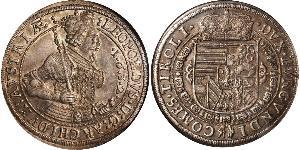 1 Thaler Habsburg Empire (1526-1804) Plata Leopoldo V de Habsburgo (1586 – 1632)