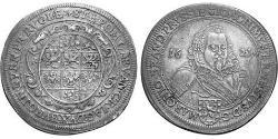 1 Thaler Principado de Ansbach (1398–1792) Plata Joachim Ernst, Margrave of Brandenburg-Ansbach (1583 – 1625)