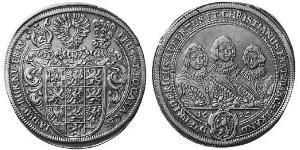 1 Thaler Principado de Ansbach (1398–1792) Plata 