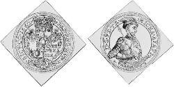 1 Thaler Principality of Transylvania (1571-1711) Plata 