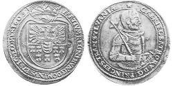 1 Thaler Principality of Transylvania (1571-1711) Plata 