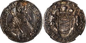 1 Thaler Principality of Transylvania (1571-1711) Plata Segismundo Báthory (1572 -1613)