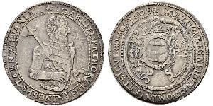 1 Thaler Principality of Transylvania (1571-1711) Plata Gabriel Báthory(1589 – 1613)