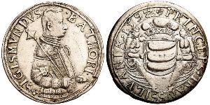 1 Thaler Principality of Transylvania (1571-1711) Plata Segismundo Báthory (1572 -1613)