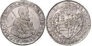 1 Thaler Principality of Transylvania (1571-1711) Plata 