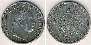 1 Thaler Reino de Prusia (1701-1918) Plata Wilhelm I, German Emperor (1797-1888)