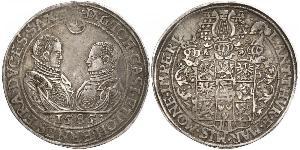 1 Thaler Reino de Sajonia (1806 - 1918) Plata 