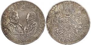 1 Thaler Reino de Sajonia (1806 - 1918) Plata 
