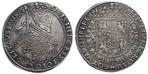 1 Thaler República de las Dos Naciones (1569-1795) Plata Sigismund III