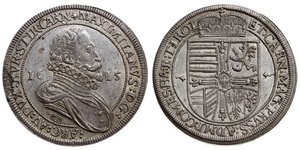 1 Thaler Sacro Imperio Romano (962-1806) Plata 