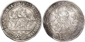 1 Thaler Sacro Imperio Romano (962-1806) Plata 
