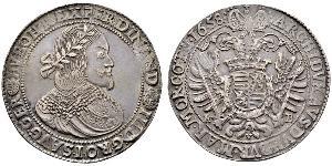 1 Thaler Sacro Imperio Romano (962-1806) Plata Ferdinand III, Holy Roman Emperor (1608-1657)