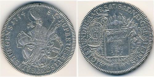 1 Thaler Salzburgo (1328 - 1803) Plata 