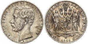 1 Thaler Schaumburg-Lippe (1643 - 1918) Plata Adolfo I de Schaumburg-Lippe