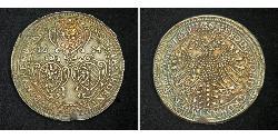 1 Thaler States of Germany Plata 