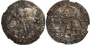 1 Thaler States of Germany Plata 