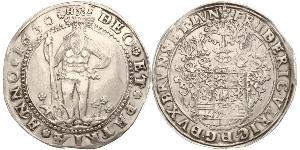 1 Thaler States of Germany Plata Friedrich Ulrich (1591 - 1634)