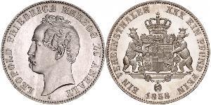 1 Thaler Anhalt-Dessau (1603 -1863) Silber Leopold IV. Friedrich (Anhalt-Dessau)(1794 – 1871)