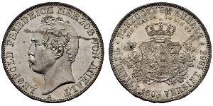 1 Thaler Anhalt-Dessau (1603 -1863) / Anhalt (1806 - 1918) Silber Leopold IV. Friedrich (Anhalt-Dessau)(1794 – 1871)