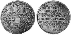1 Thaler Anhalt-Köthen (1603 -1853) Silber 