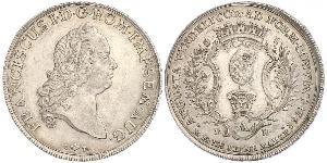 1 Thaler Augsburg (1276 - 1803) Silber Franz I. Stephan (HRR)(1708-1765)