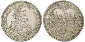 1 Thaler Augsburg (1276 - 1803) Silber Ferdinand III, Holy Roman Emperor (1608-1657)