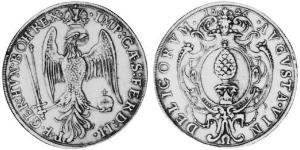 1 Thaler Augsburg (1276 - 1803) Silber Ferdinand II. (HRR)(1578 -1637)
