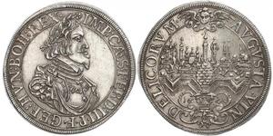 1 Thaler Augsburg (1276 - 1803) Silber Ferdinand III, Holy Roman Emperor (1608-1657)