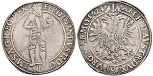 1 Thaler Böhmen Silber Ferdinand II. (HRR)(1578 -1637)