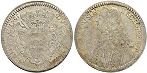 1 Thaler Dalmatien Silber 