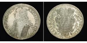 1 Thaler Dalmatien Silber 