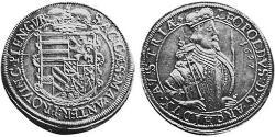 1 Thaler Elsass Silber Leopold V. , Österreich-Tirol (1586 – 1632)
