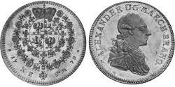 1 Thaler Fürstentum Ansbach (1398–1792) Silber Karl Alexander (Brandenburg-Ansbach-Bayreuth)(1736 – 1806)