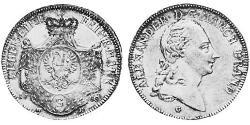 1 Thaler Fürstentum Ansbach (1398–1792) Silber Karl Alexander (Brandenburg-Ansbach-Bayreuth)(1736 – 1806)