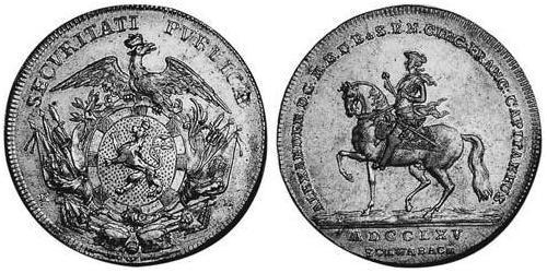 1 Thaler Fürstentum Ansbach (1398–1792) Silber Karl Alexander (Brandenburg-Ansbach-Bayreuth)(1736 – 1806)
