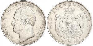 1 Thaler Großherzogtum Hessen (1806 - 1918) Silber Ludwig II. (Hessen-Darmstadt)