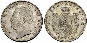 1 Thaler Großherzogtum Hessen (1806 - 1918) Silber Ludwig II. (Hessen-Darmstadt)