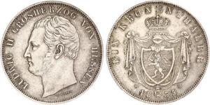 1 Thaler Großherzogtum Hessen (1806 - 1918) Silber Ludwig II. (Hessen-Darmstadt)