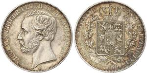 1 Thaler Großherzogtum Oldenburg (1814 - 1918) Silber Peter II. (Oldenburg) (1827 - 1900)