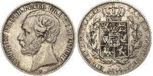 1 Thaler Großherzogtum Oldenburg (1814 - 1918) Silber Peter II. (Oldenburg) (1827 - 1900)