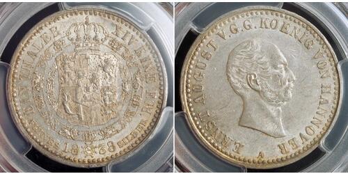 1 Thaler Hannover Silber 
