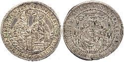 1 Thaler Heiliges Römisches Reich (962-1806) Silber 