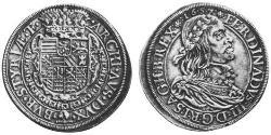 1 Thaler Heiliges Römisches Reich (962-1806) Silber 