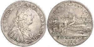 1 Thaler Heiliges Römisches Reich (962-1806) Silber Franz I. Stephan (HRR)(1708-1765)