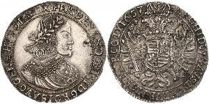 1 Thaler Heiliges Römisches Reich (962-1806) Silber Ferdinand III, Holy Roman Emperor (1608-1657)