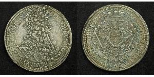 1 Thaler Heiliges Römisches Reich (962-1806) Silber Leopold I. (HRR)(1640-1705)