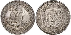 1 Thaler Heiliges Römisches Reich (962-1806) Silber Ferdinand II. (HRR)(1578 -1637)