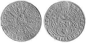 1 Thaler Herzogtum Arenberg (1549 - 1810) Silber 